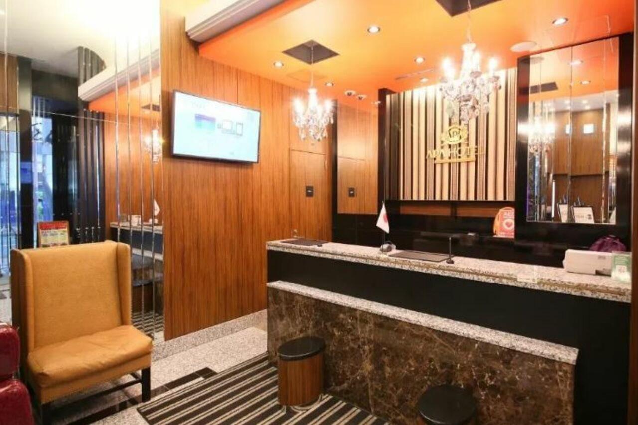 Apa Hotel Hatchobori Ekiminami Tokyo prefektur Exteriör bild