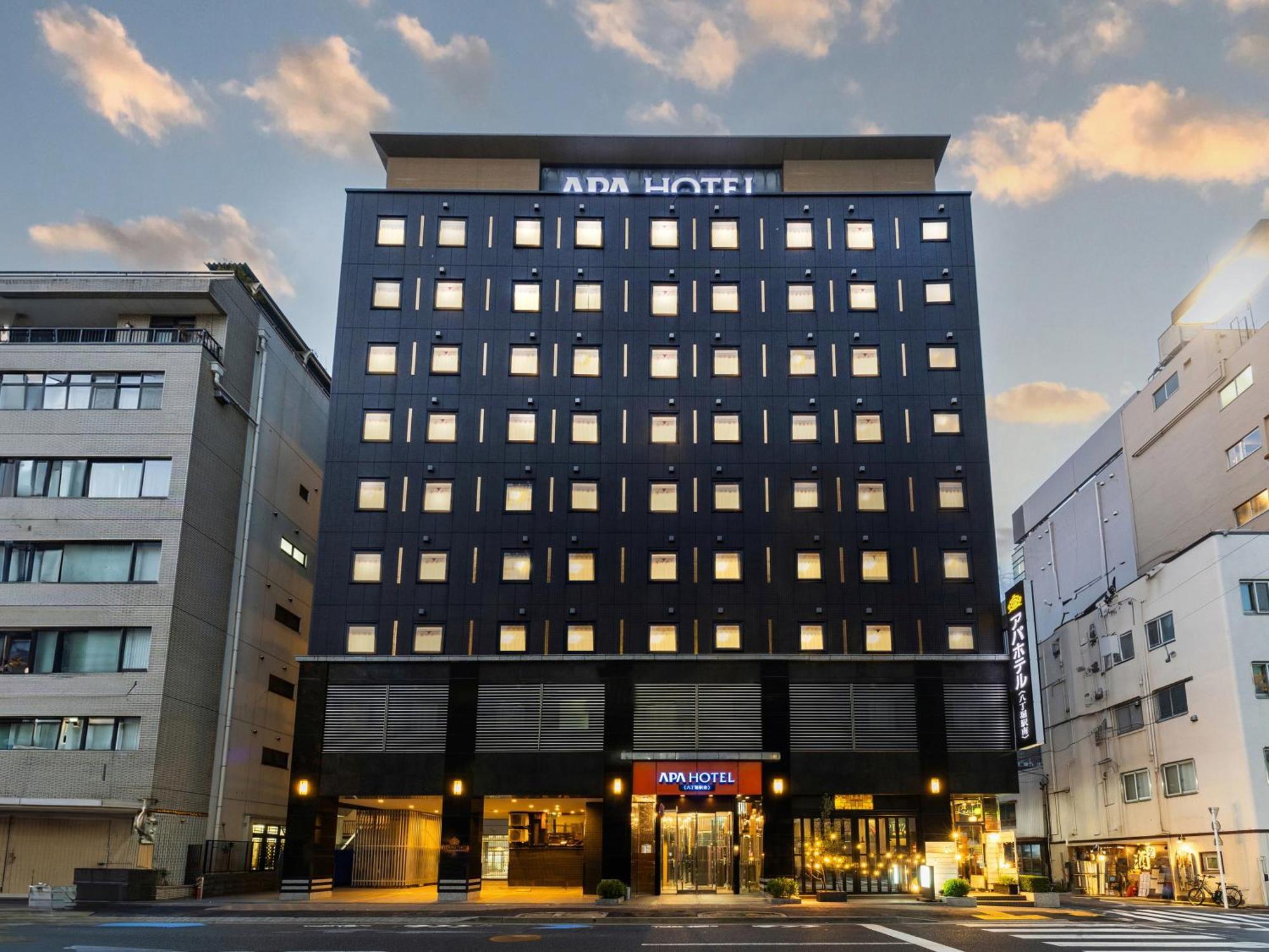 Apa Hotel Hatchobori Ekiminami Tokyo prefektur Exteriör bild